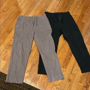 Bundle of 2 32 Degrees Charcoal and Black Pants